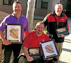 Dave Steves with Derek Streeter and Joe Kenrick 